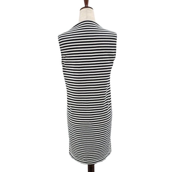 Kate Spade Broome Street Womens Small Dress Everyday Shift Dress Black White - Picture 4 of 7